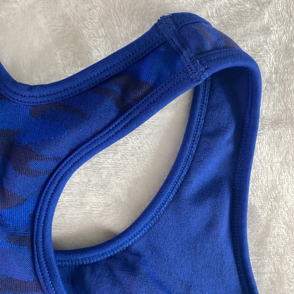 New Balance blue camo sports racerback bra - Picture 11 of 16